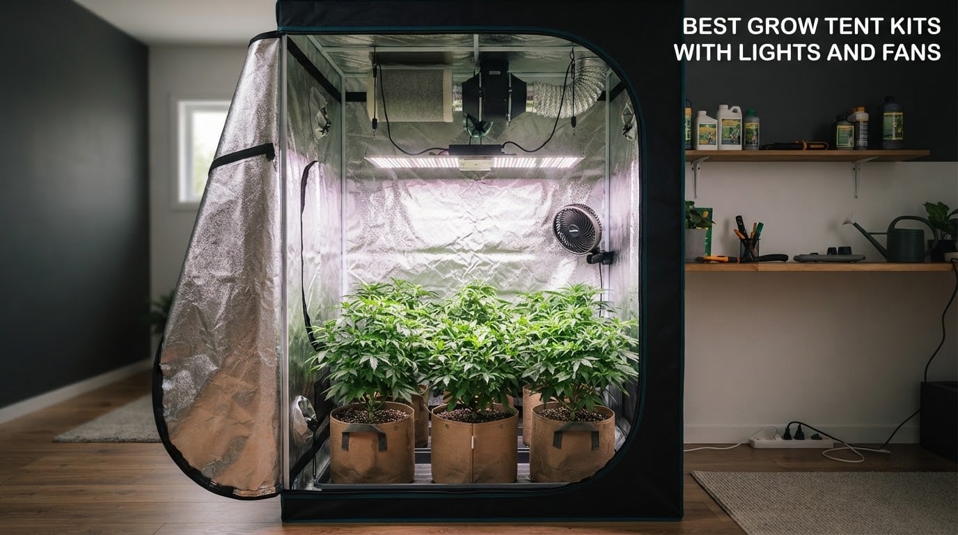 best grow tent kits with lights and fans