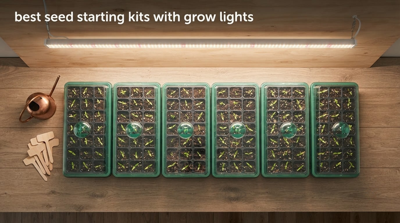 best seed starting kits with grow lights