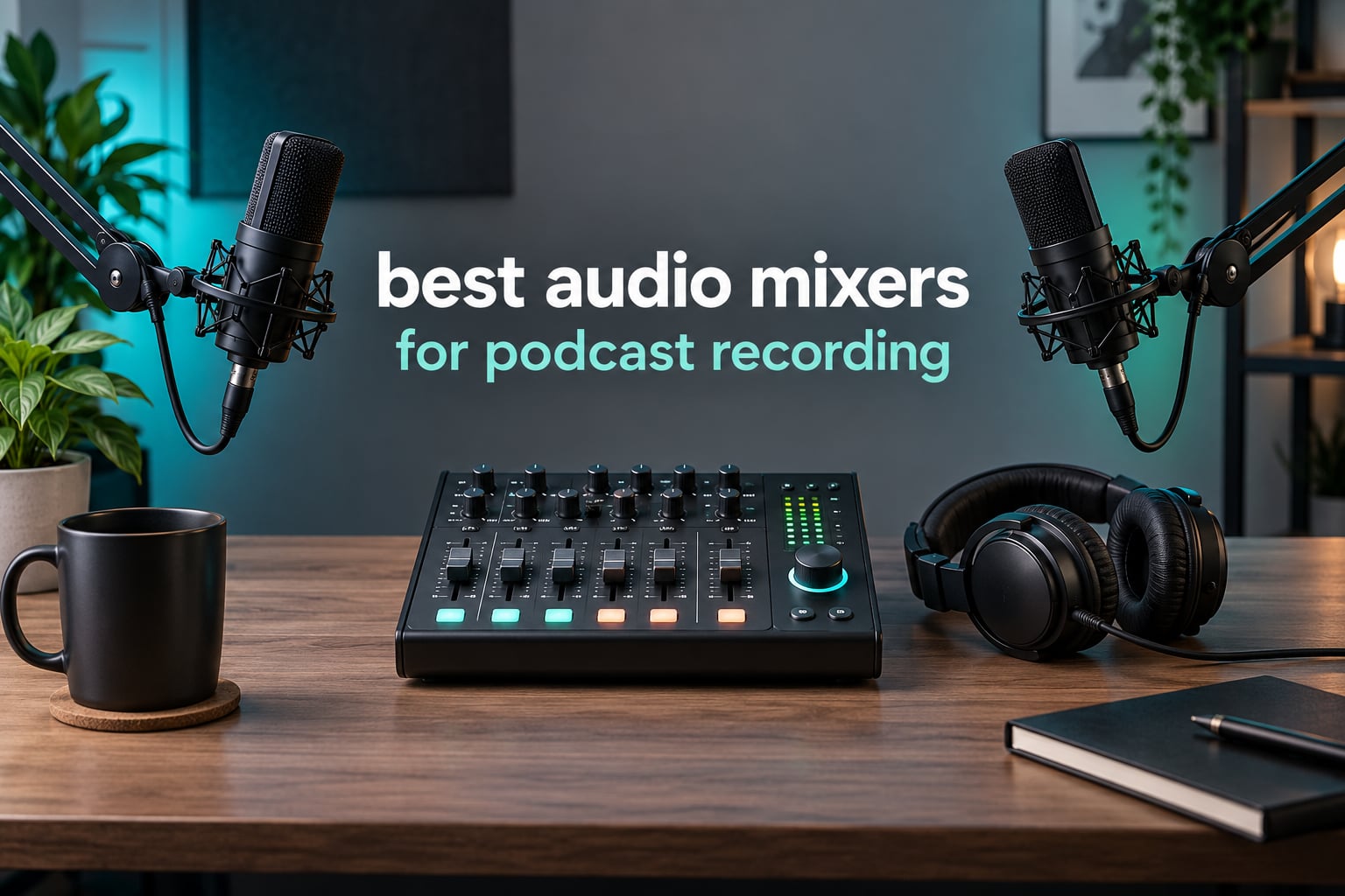 best audio mixers for podcast recording