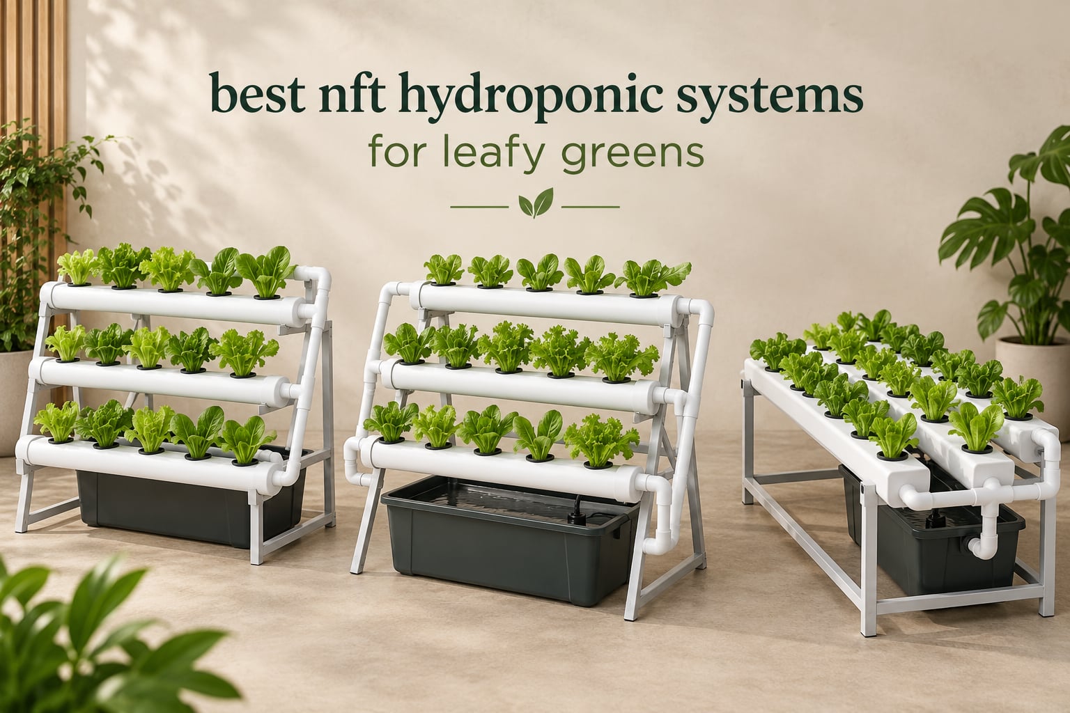 best nft hydroponic systems for leafy greens