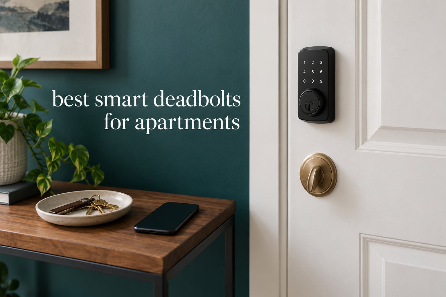 best smart deadbolts for apartments
