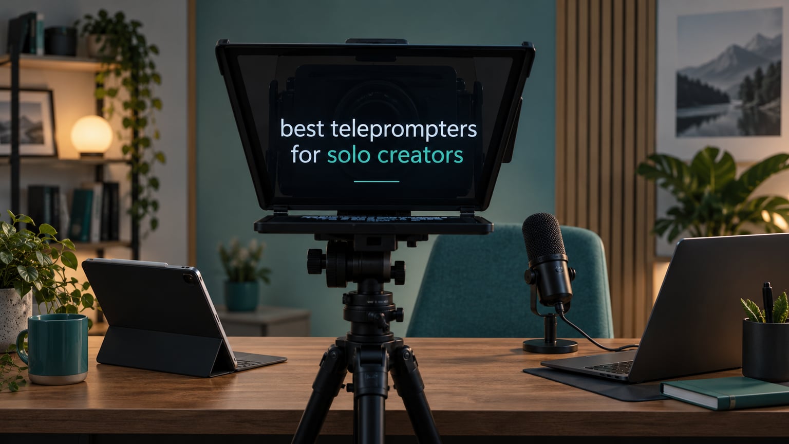 best teleprompters for solo creators
