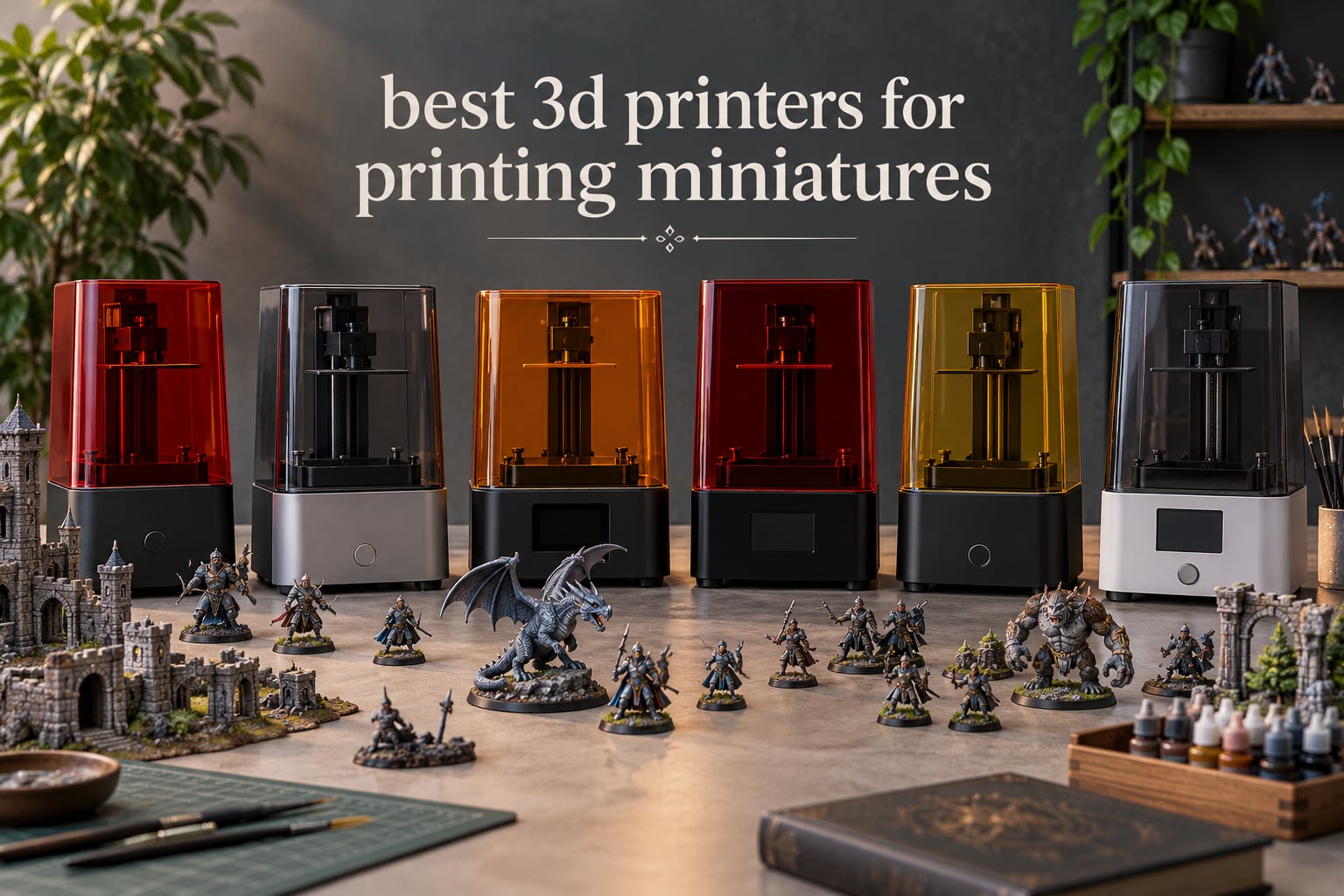 best 3d printers for printing miniatures