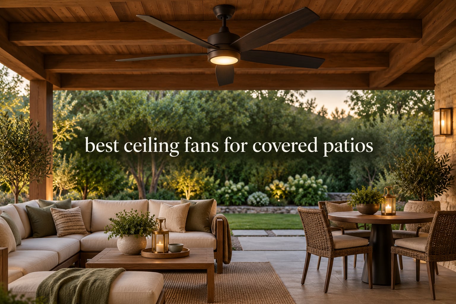 best ceiling fans for covered patios