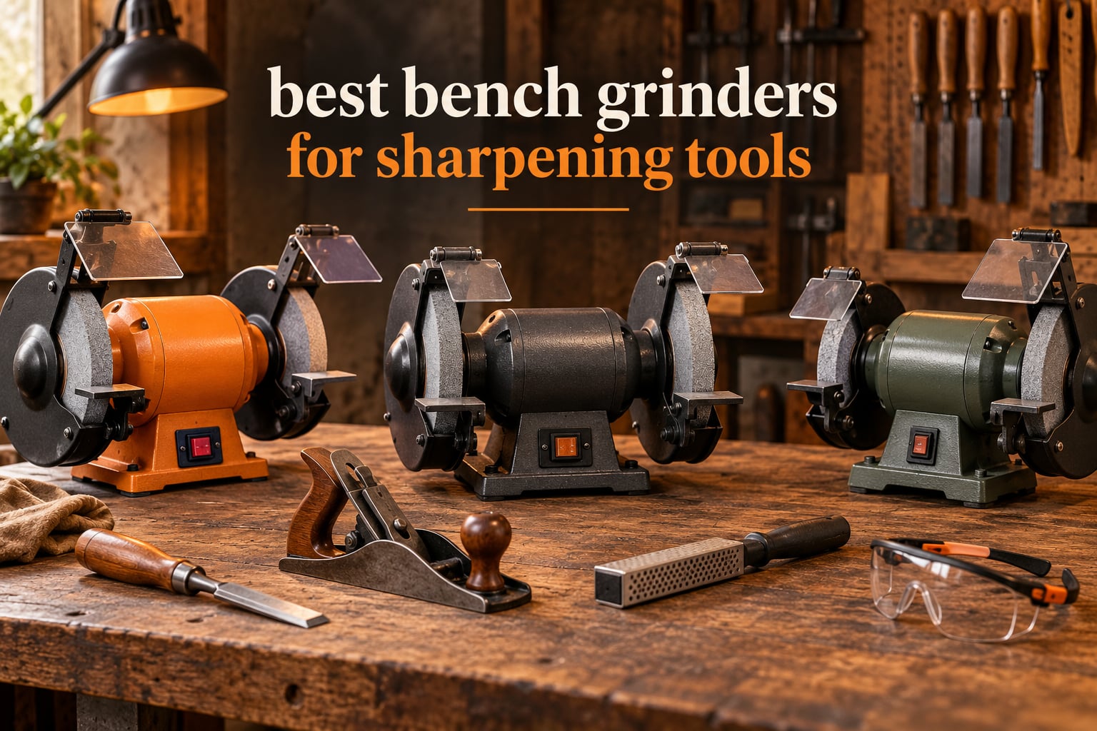 best bench grinders for sharpening tools