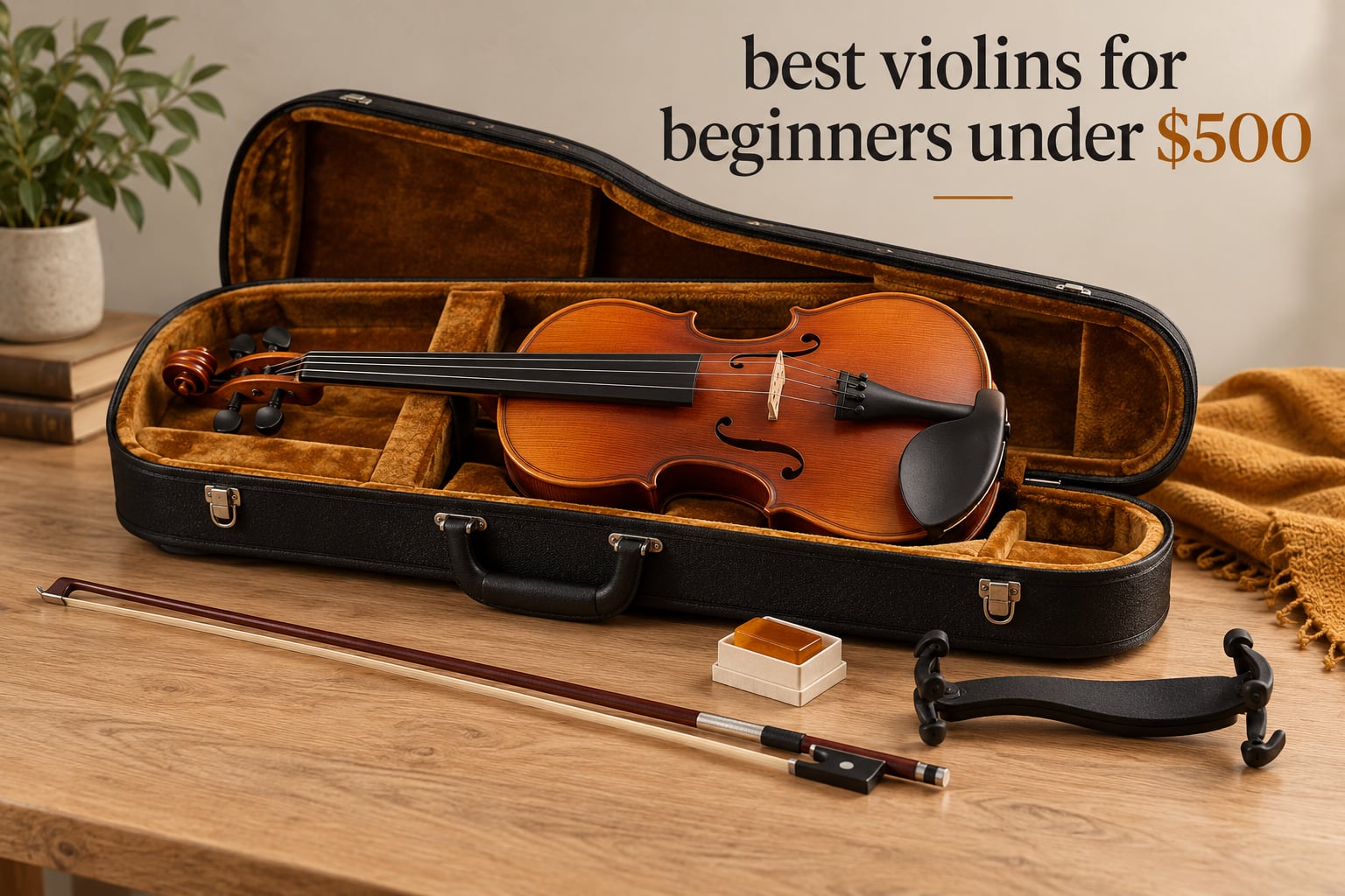 best violins for beginners under $500