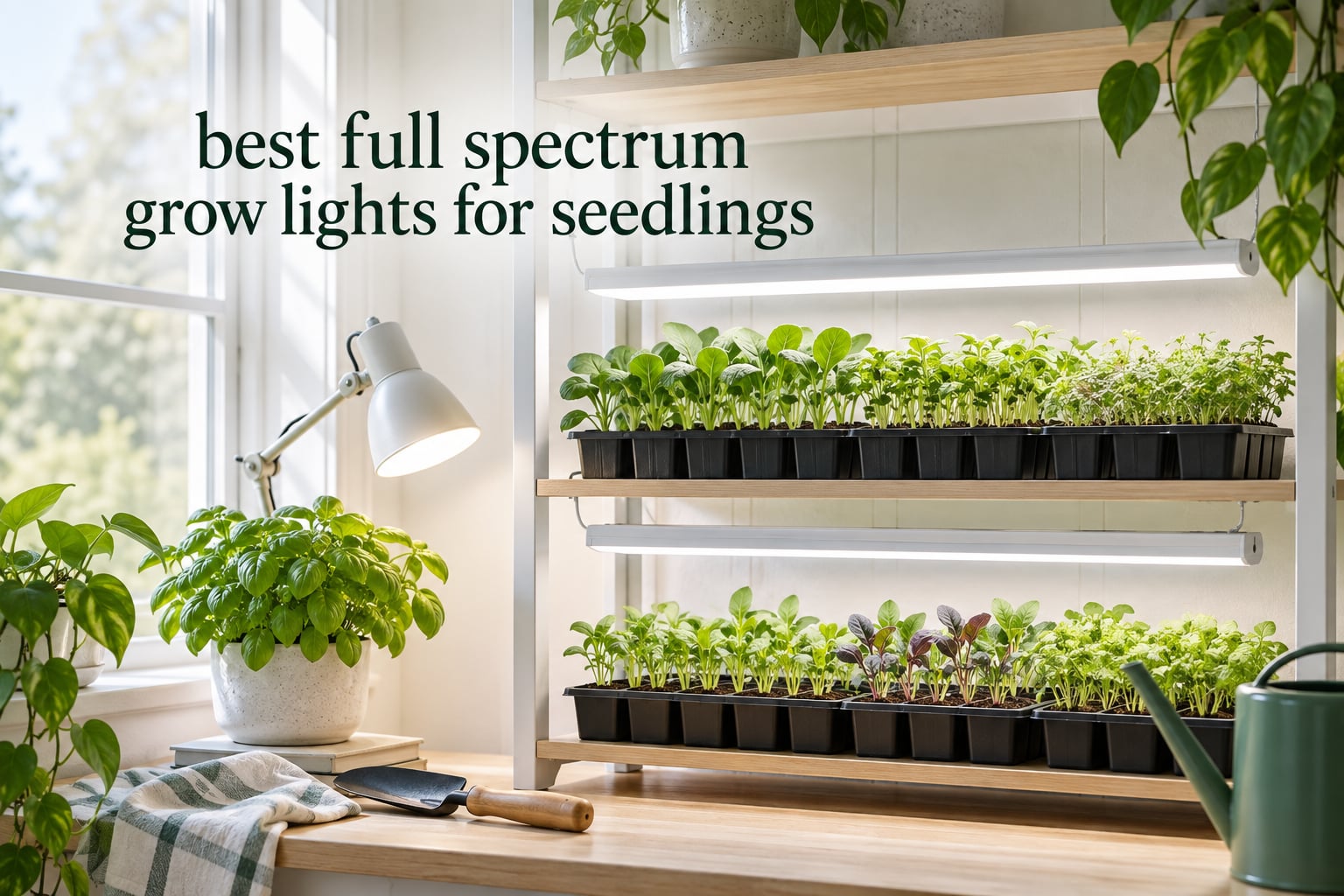 best full spectrum grow lights for seedlings