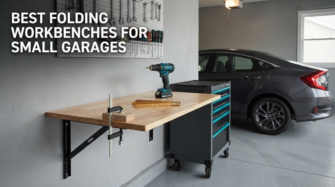 best folding workbenches for small garages