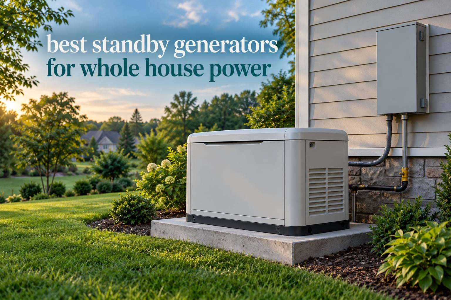 best standby generators for whole house power