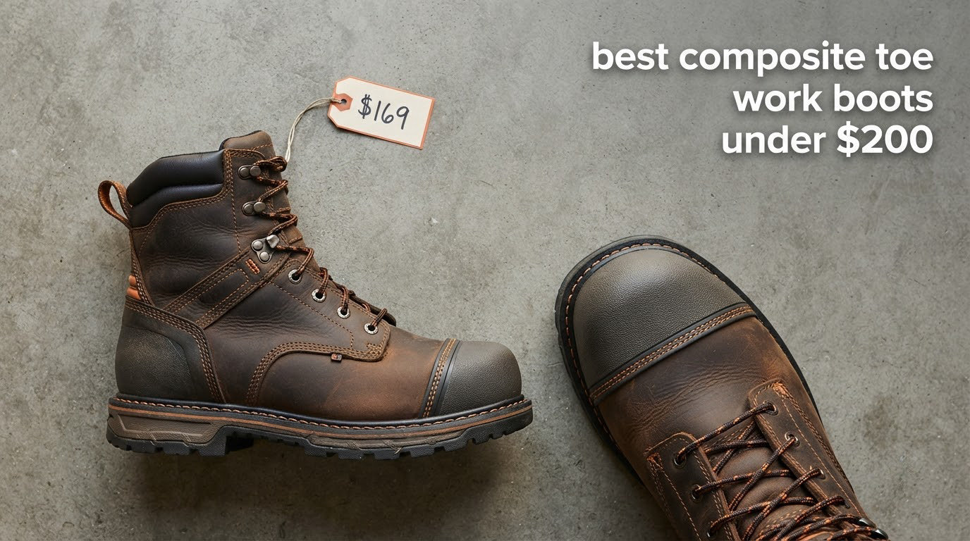 best composite toe work boots under $200