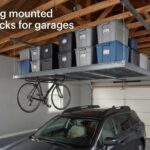 best ceiling mounted storage racks for garages