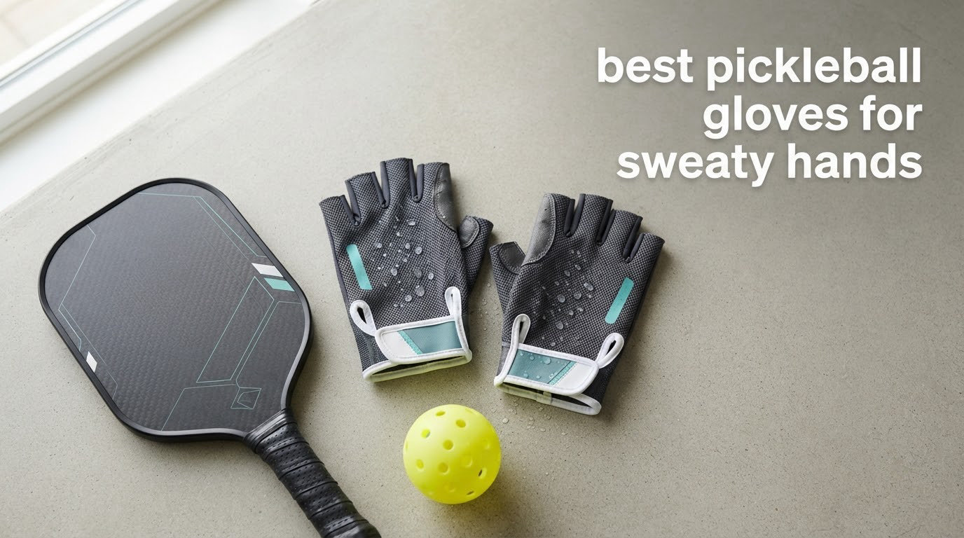 best pickleball gloves for sweaty hands