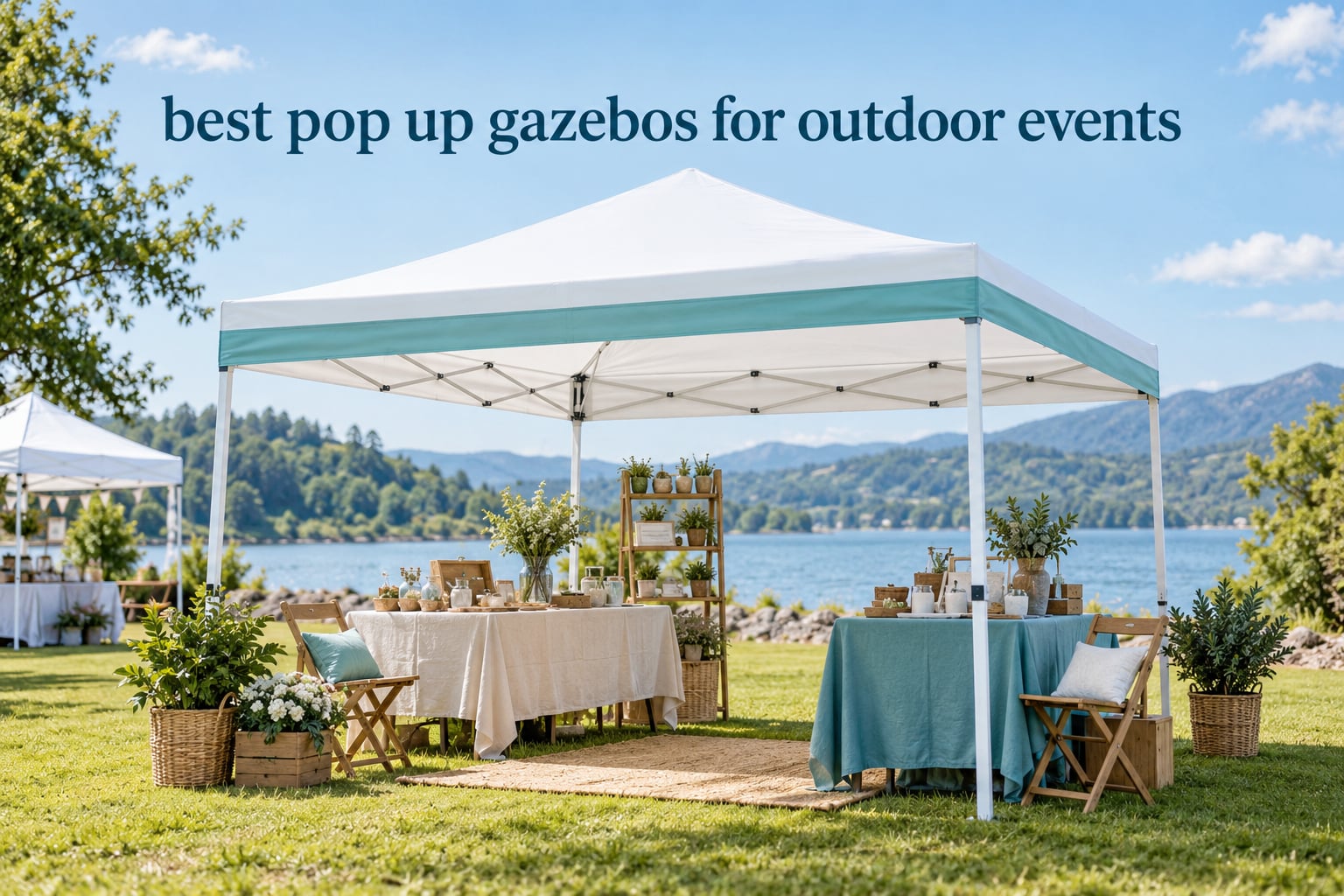 best pop up gazebos for outdoor events