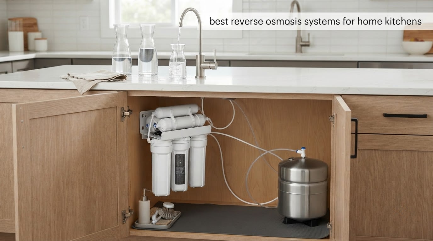 best reverse osmosis systems for home kitchens
