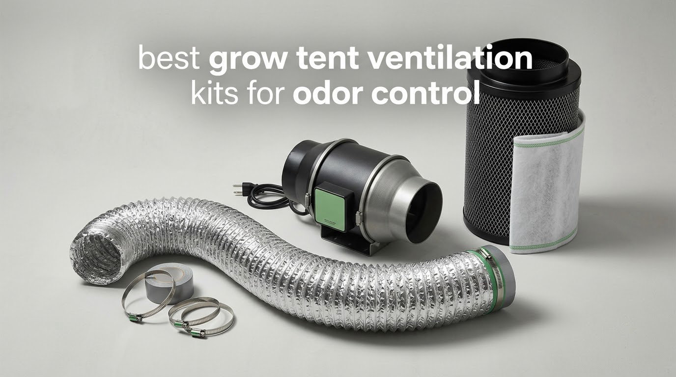 best grow tent ventilation kits for odor control