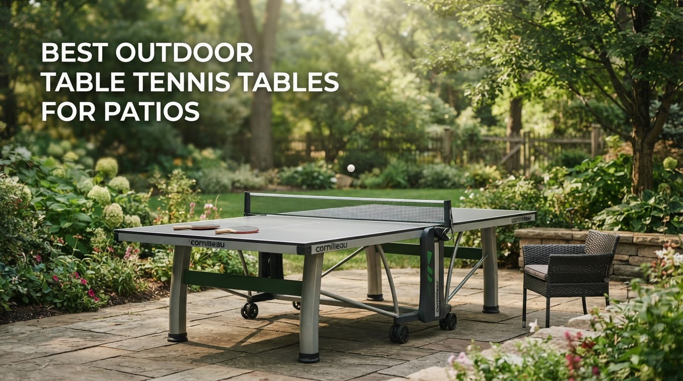 best outdoor table tennis tables for patios