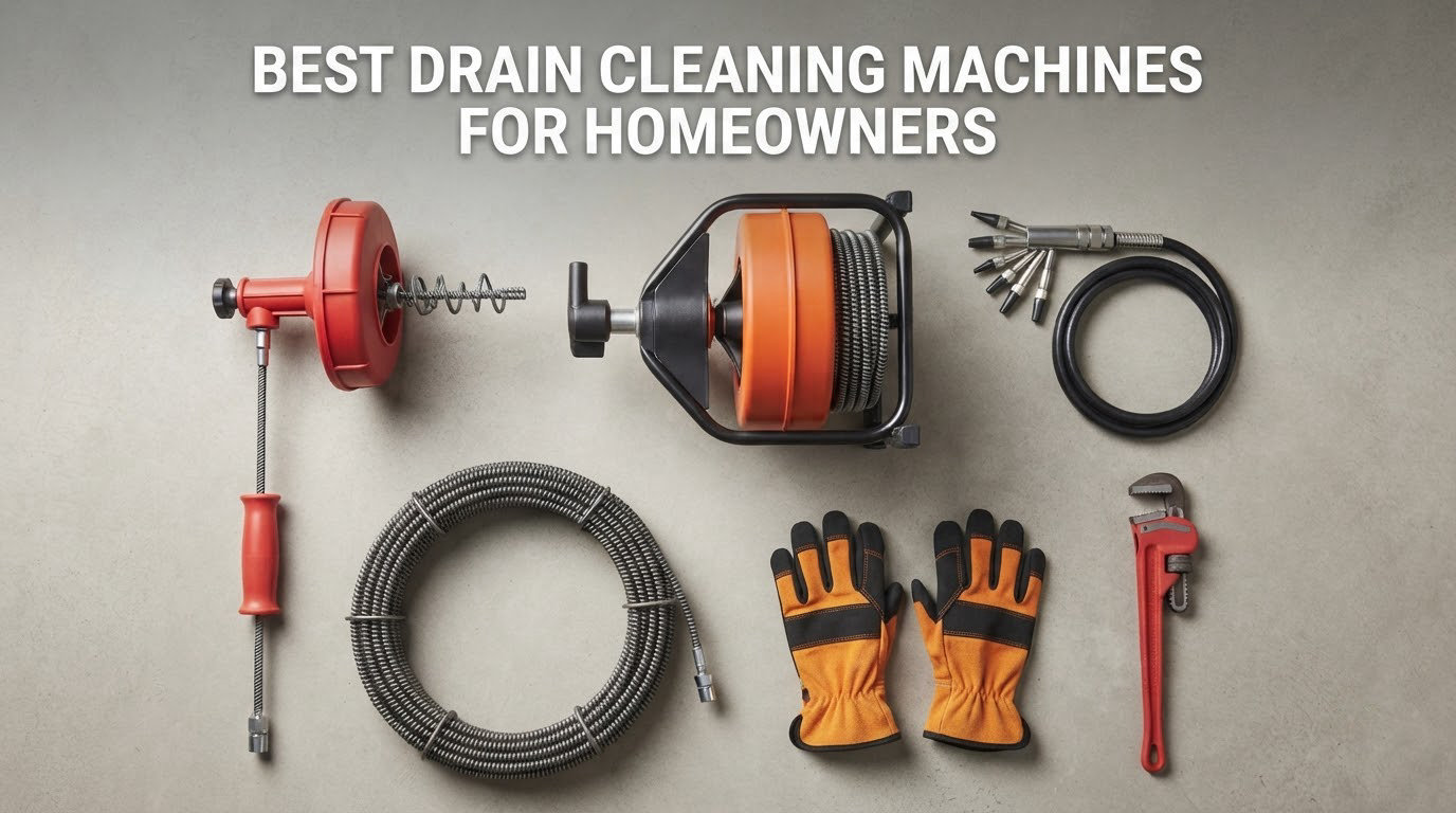 best drain cleaning machines for homeowners