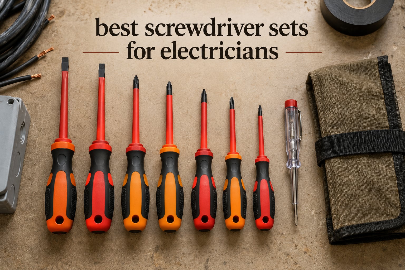 best screwdriver sets for electricians