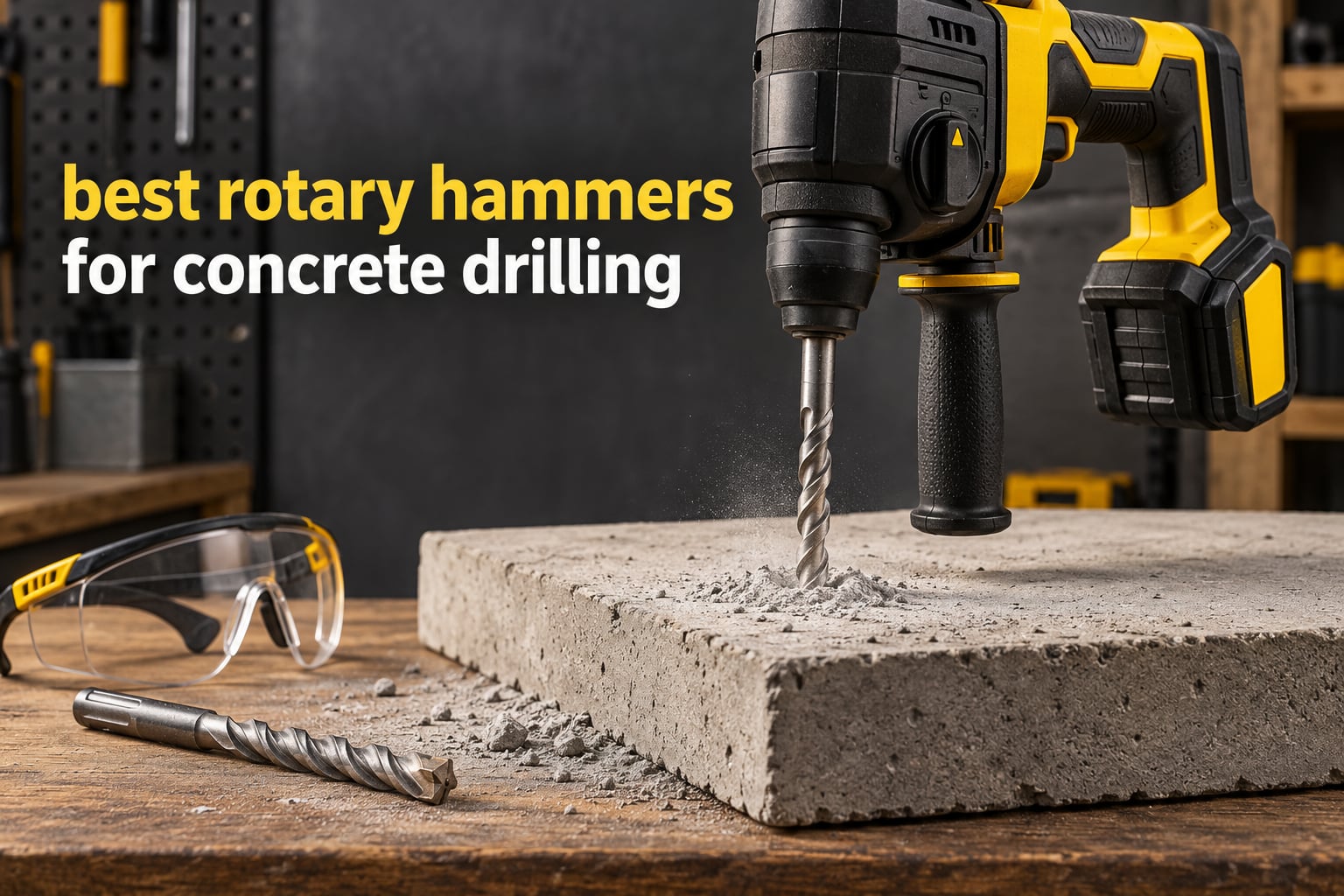 best rotary hammers for concrete drilling