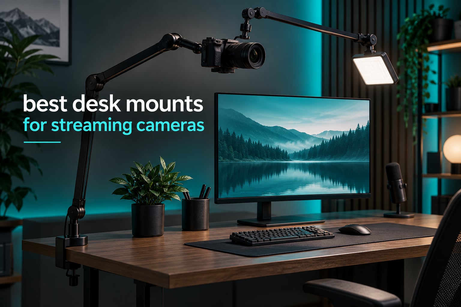 best desk mounts for streaming cameras