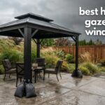 best hard top gazebos for windy areas