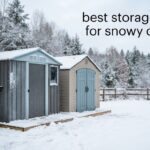 best storage sheds for snowy climates