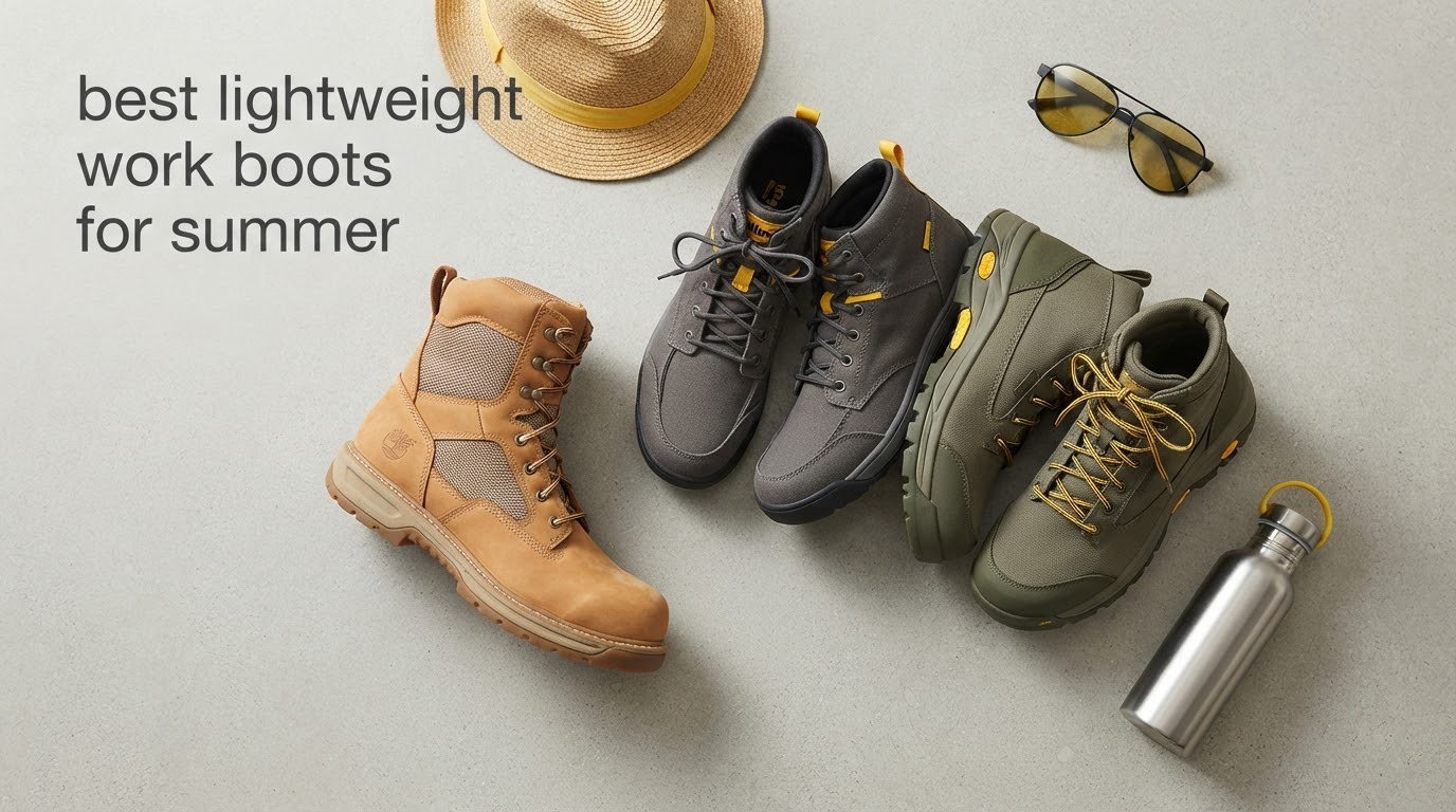 best lightweight work boots for summer