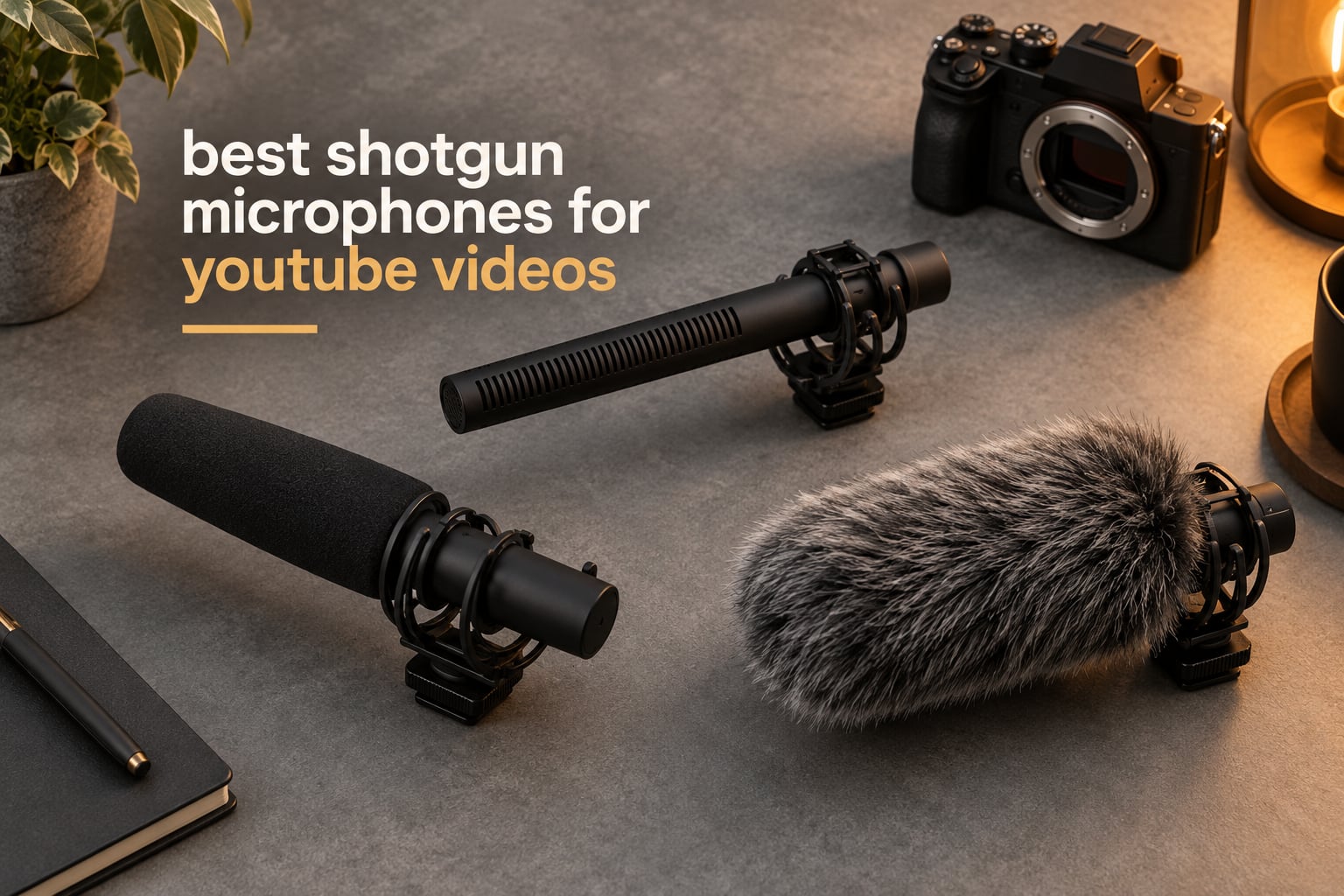 best shotgun microphones for youtube videos