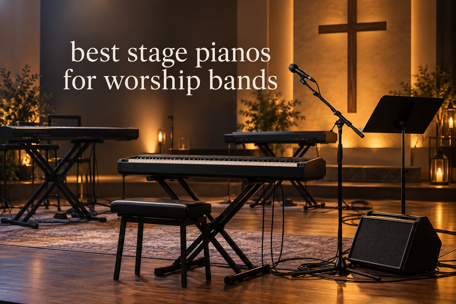 best stage pianos for worship bands