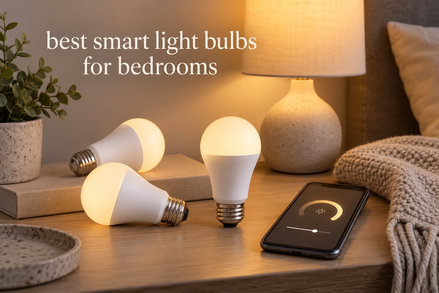 best smart light bulbs for bedrooms