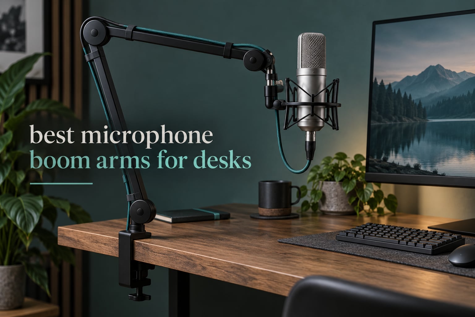 best microphone boom arms for desks