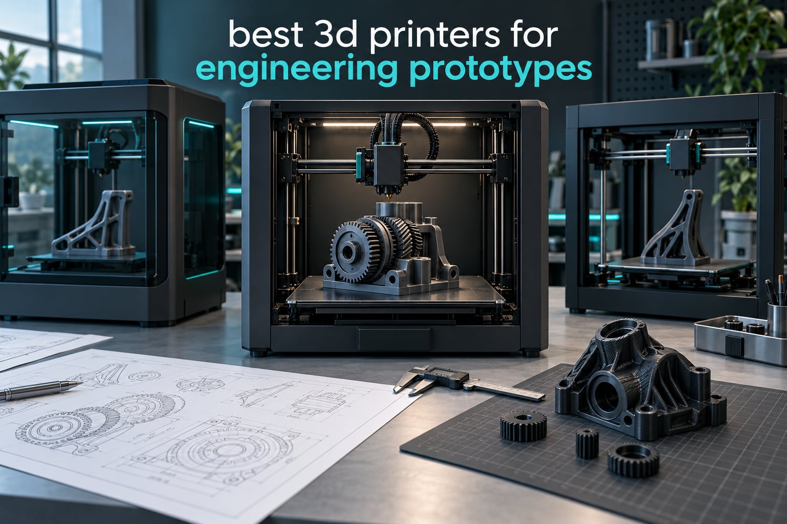 best 3d printers for engineering prototypes