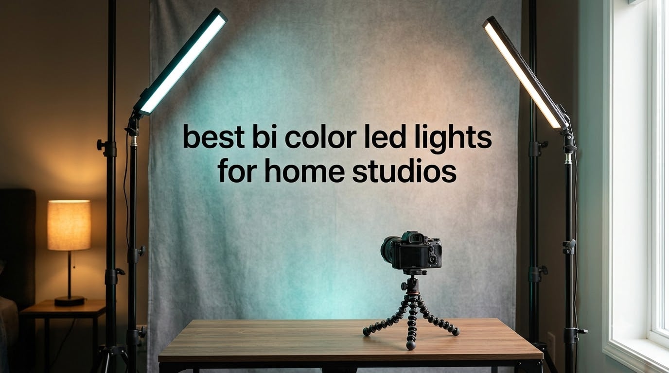 best bi color led lights for home studios