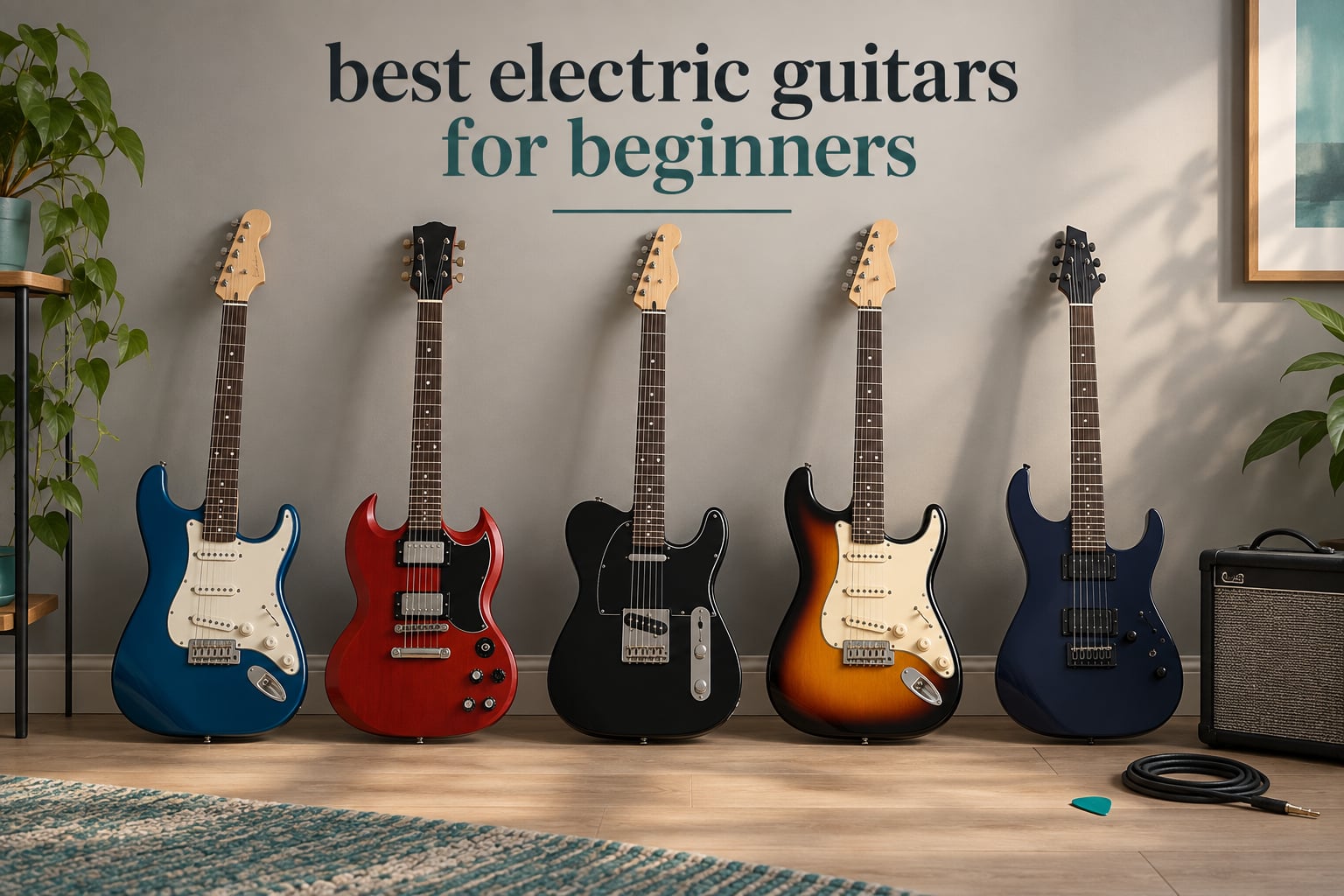 best electric guitars for beginners