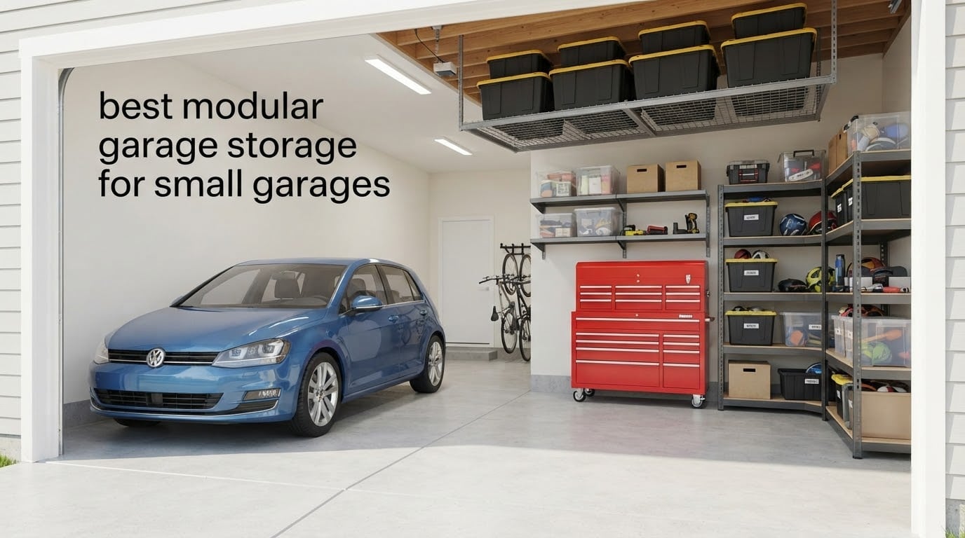best modular garage storage for small garages