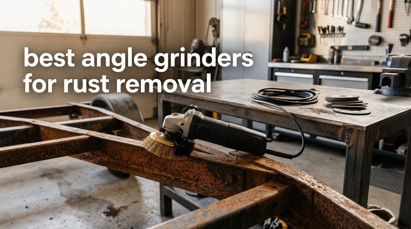 best angle grinders for rust removal