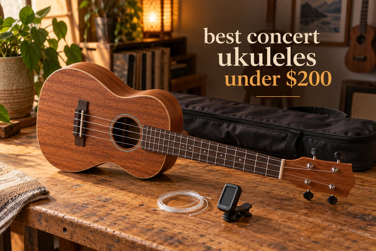 best concert ukuleles under $200