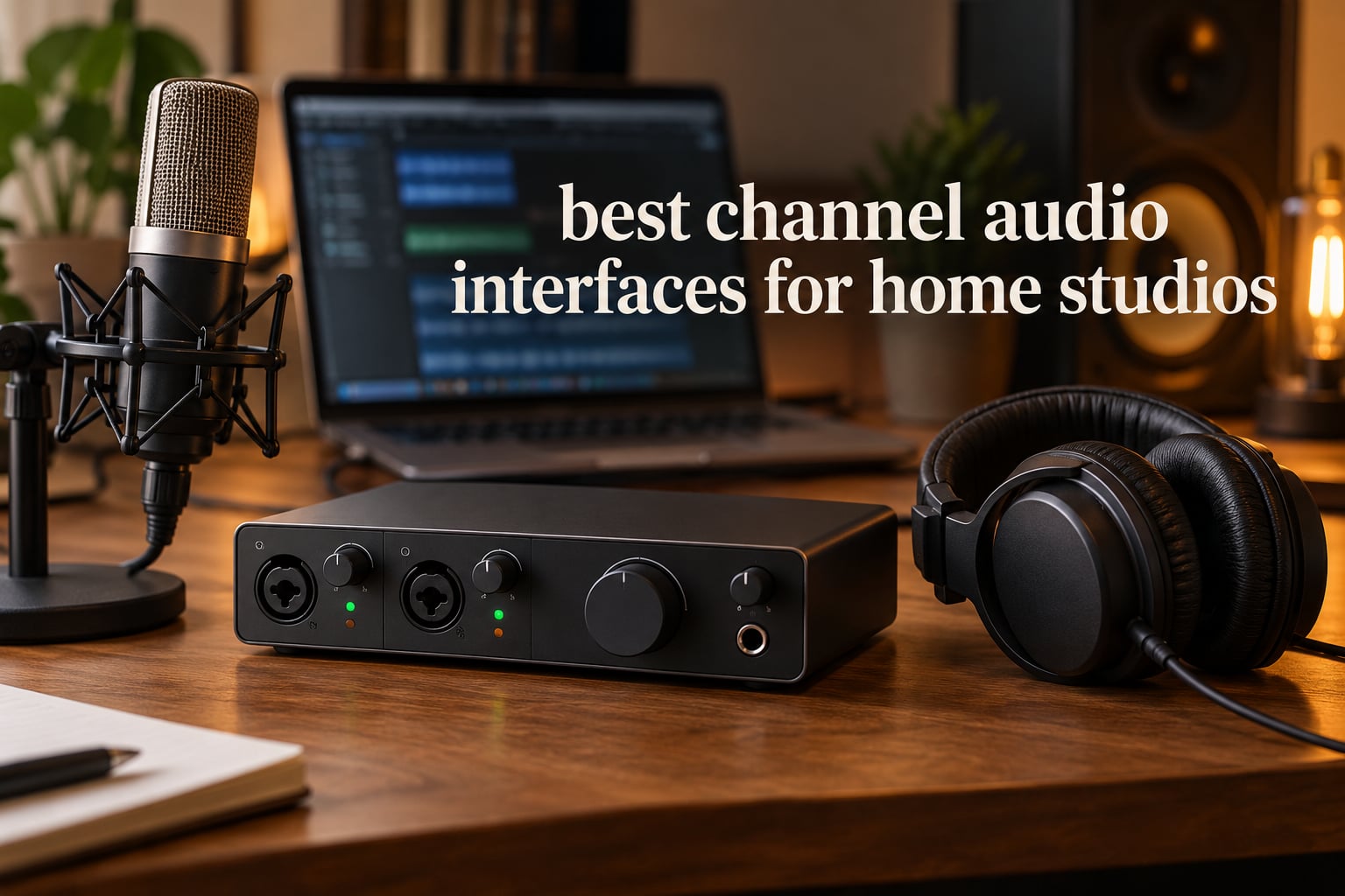 best 2 channel audio interfaces for home studios