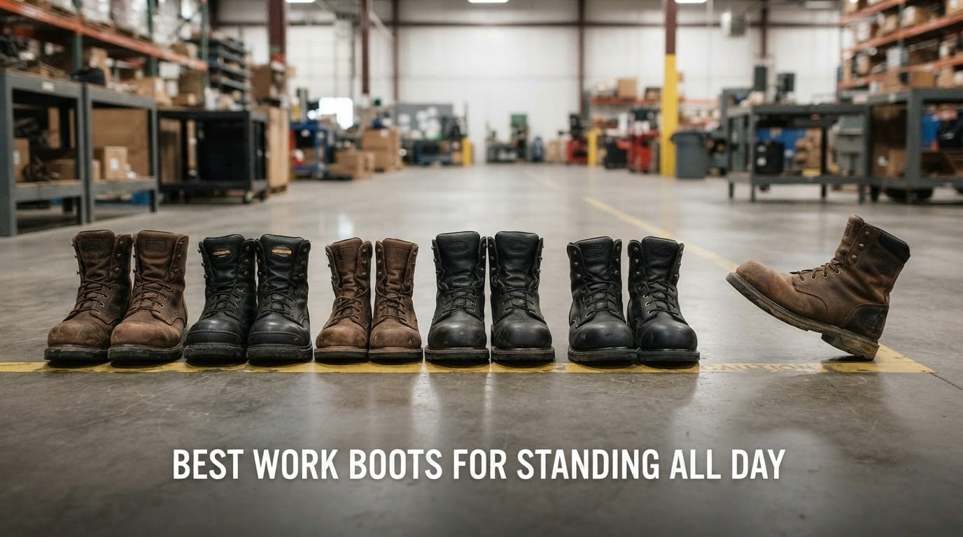 best work boots for standing all day
