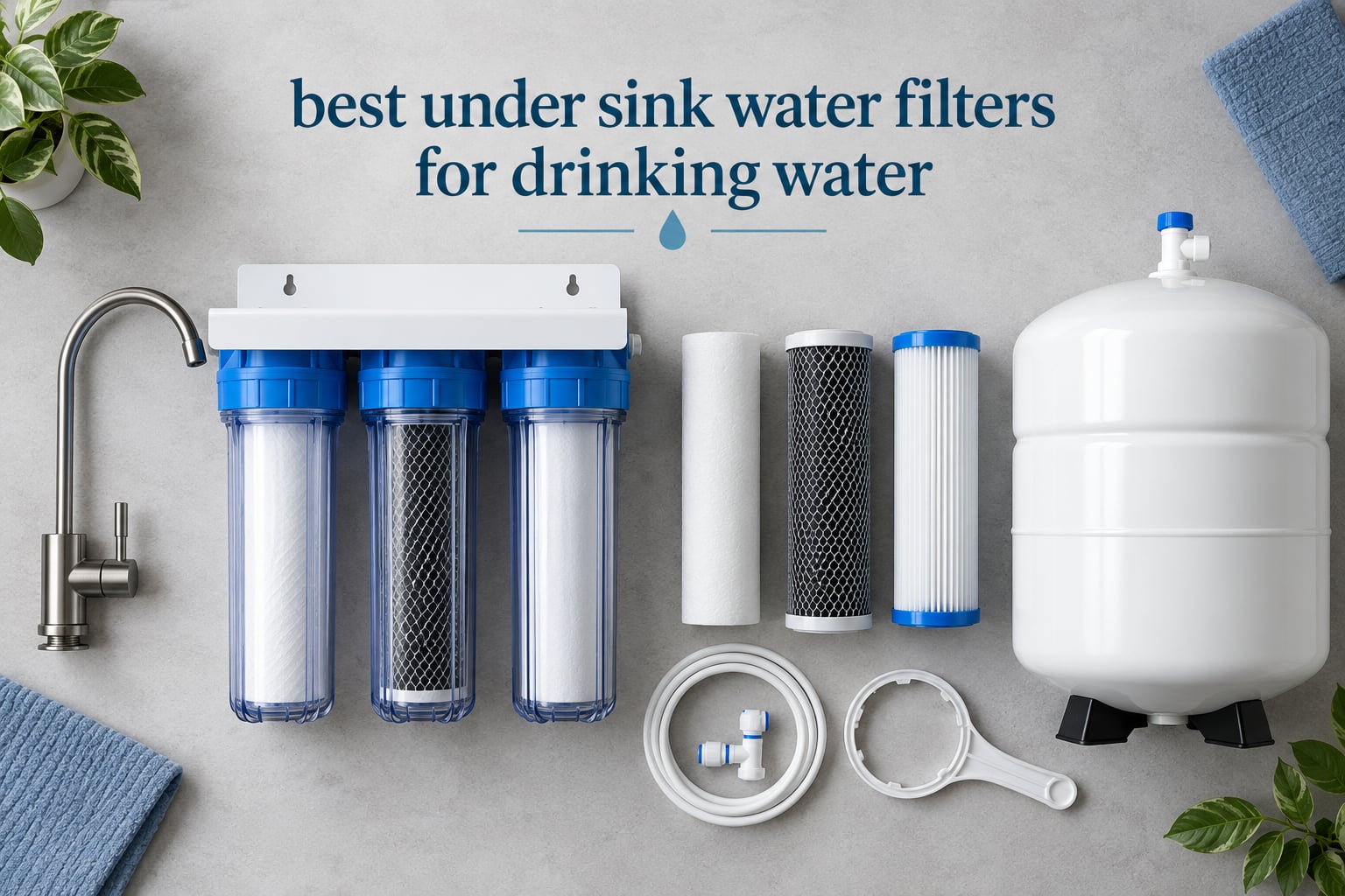 best under sink water filters for drinking water
