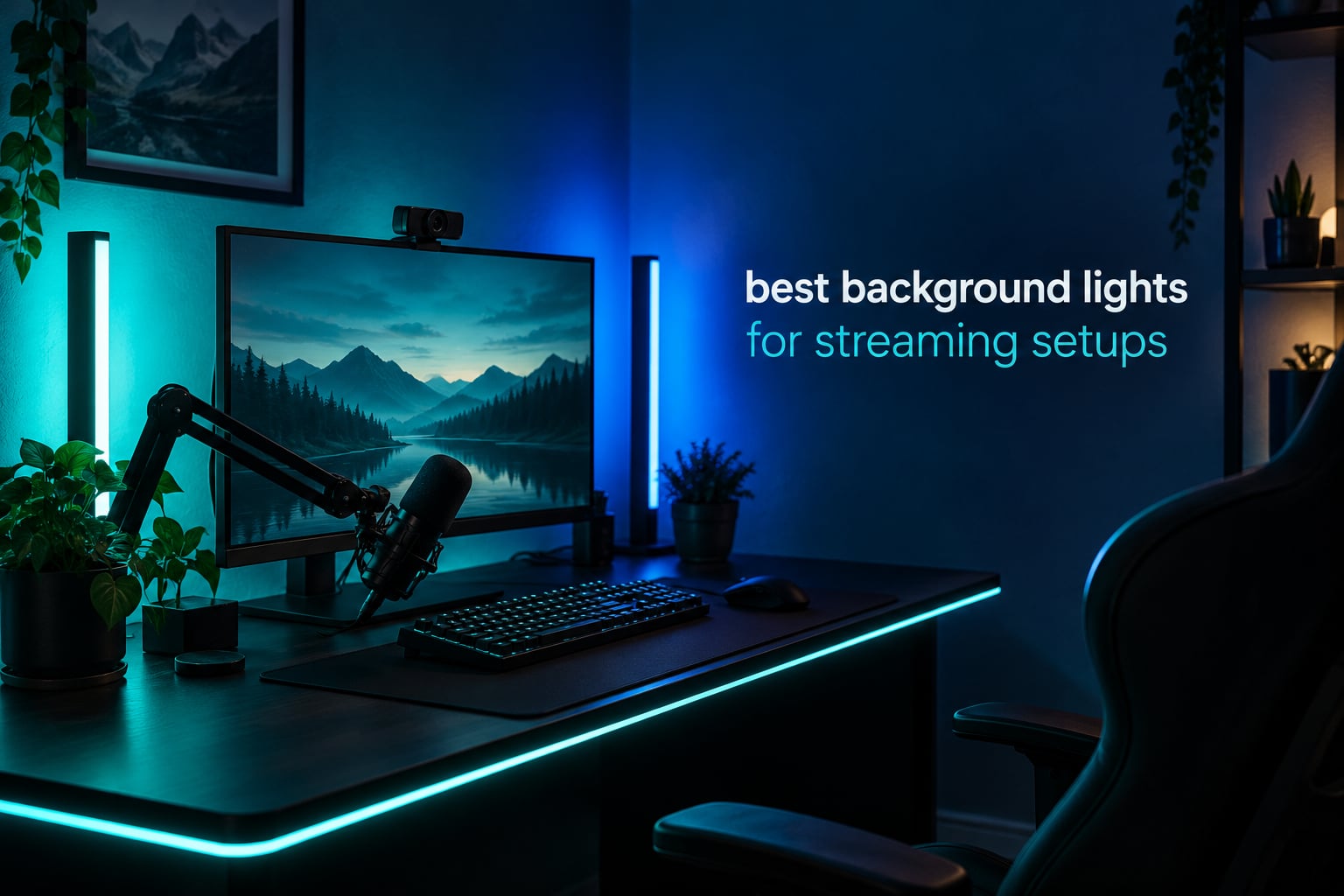 best background lights for streaming setups