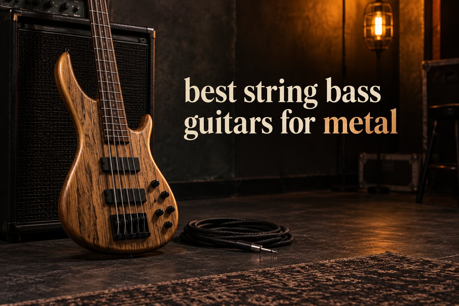 best 5 string bass guitars for metal