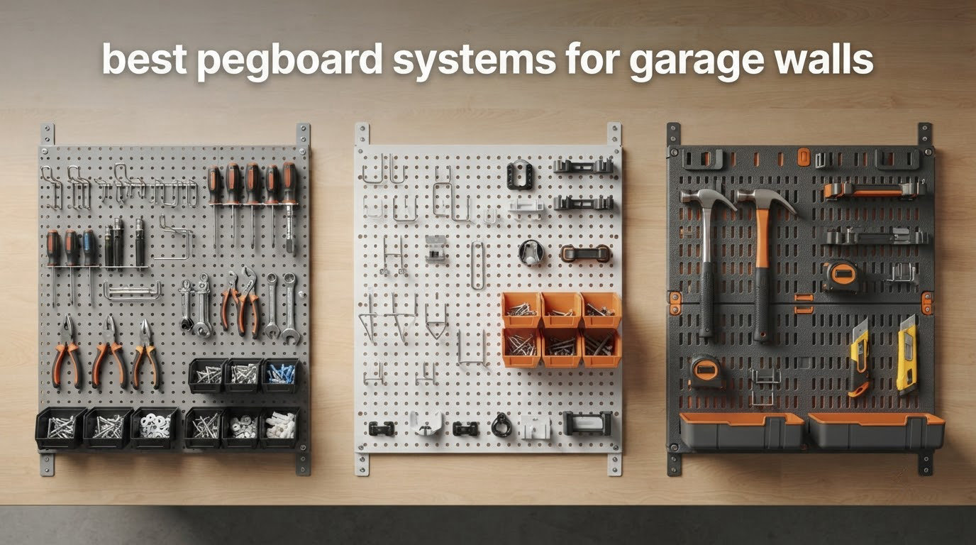 best pegboard systems for garage walls