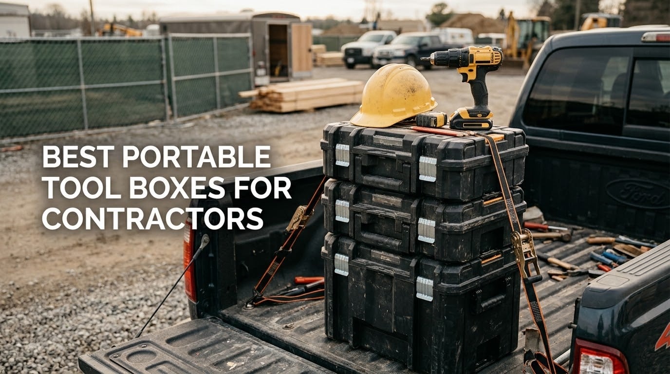 best portable tool boxes for contractors