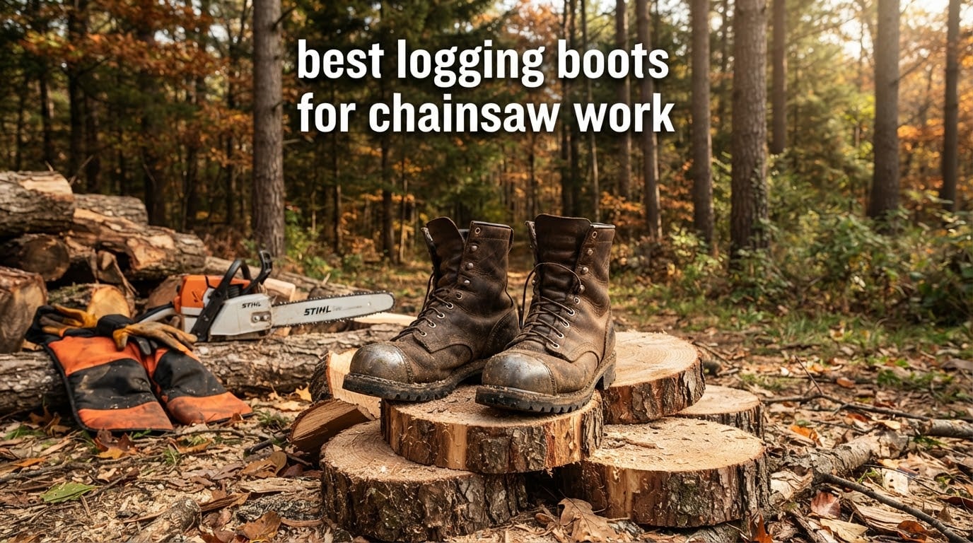 best logging boots for chainsaw work
