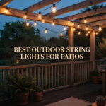 best outdoor string lights for patios
