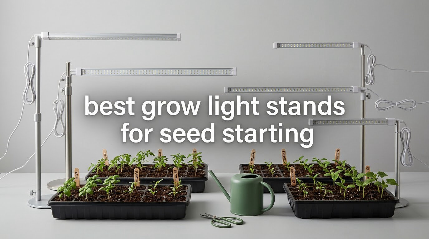 best grow light stands for seed starting