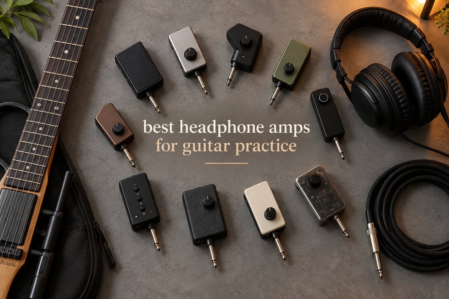 best headphone amps for guitar practice