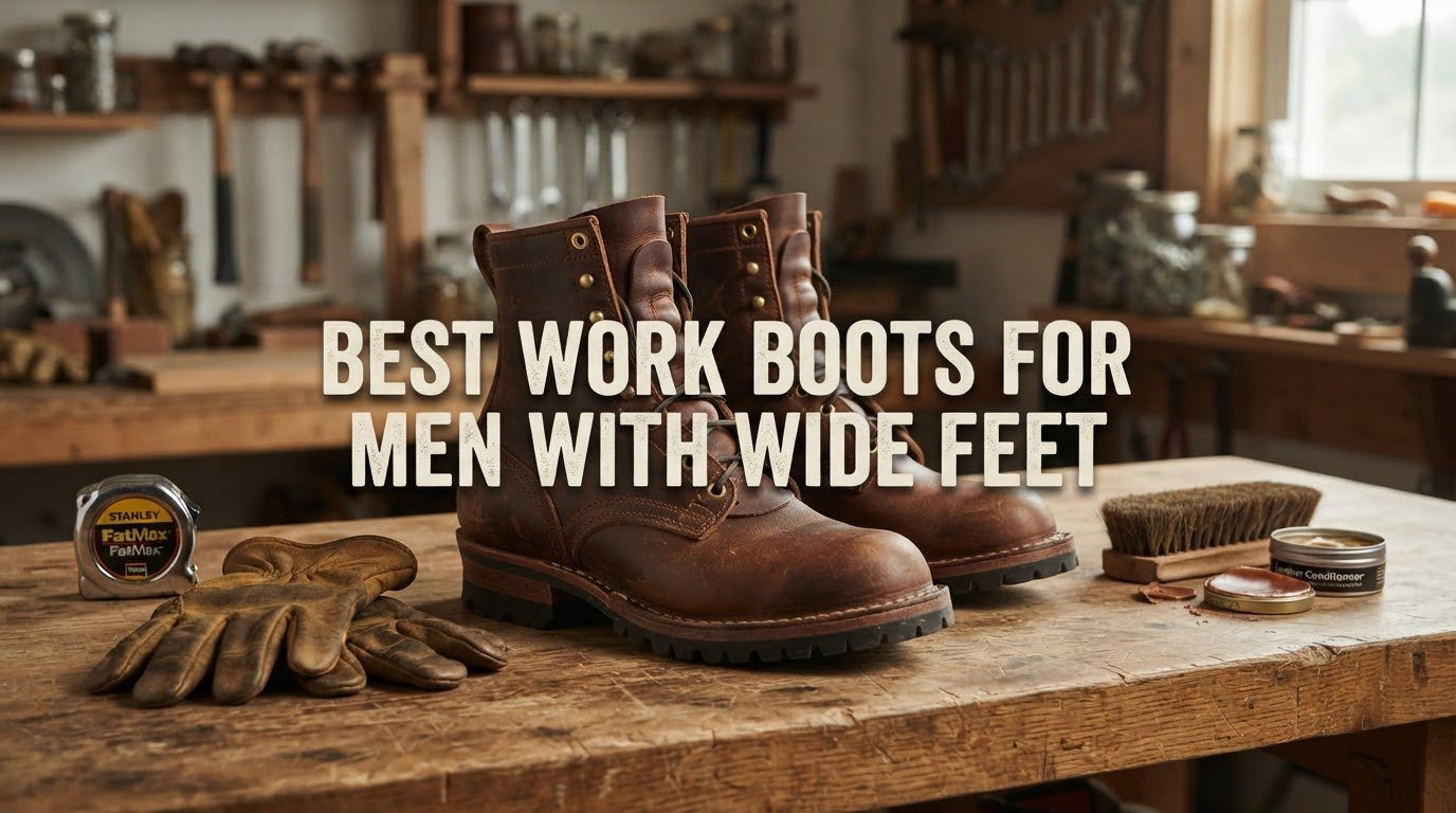 best work boots for men with wide feet