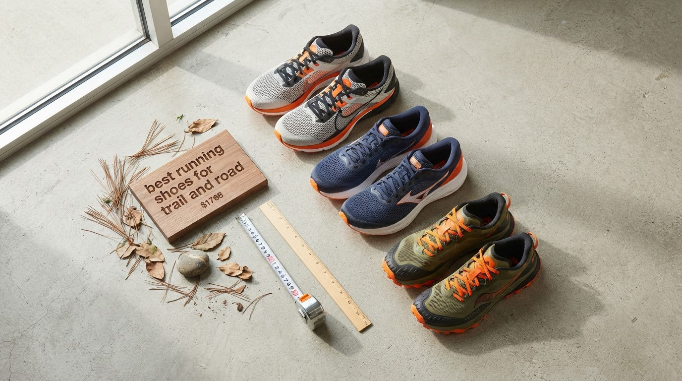 best running shoes for trail and road